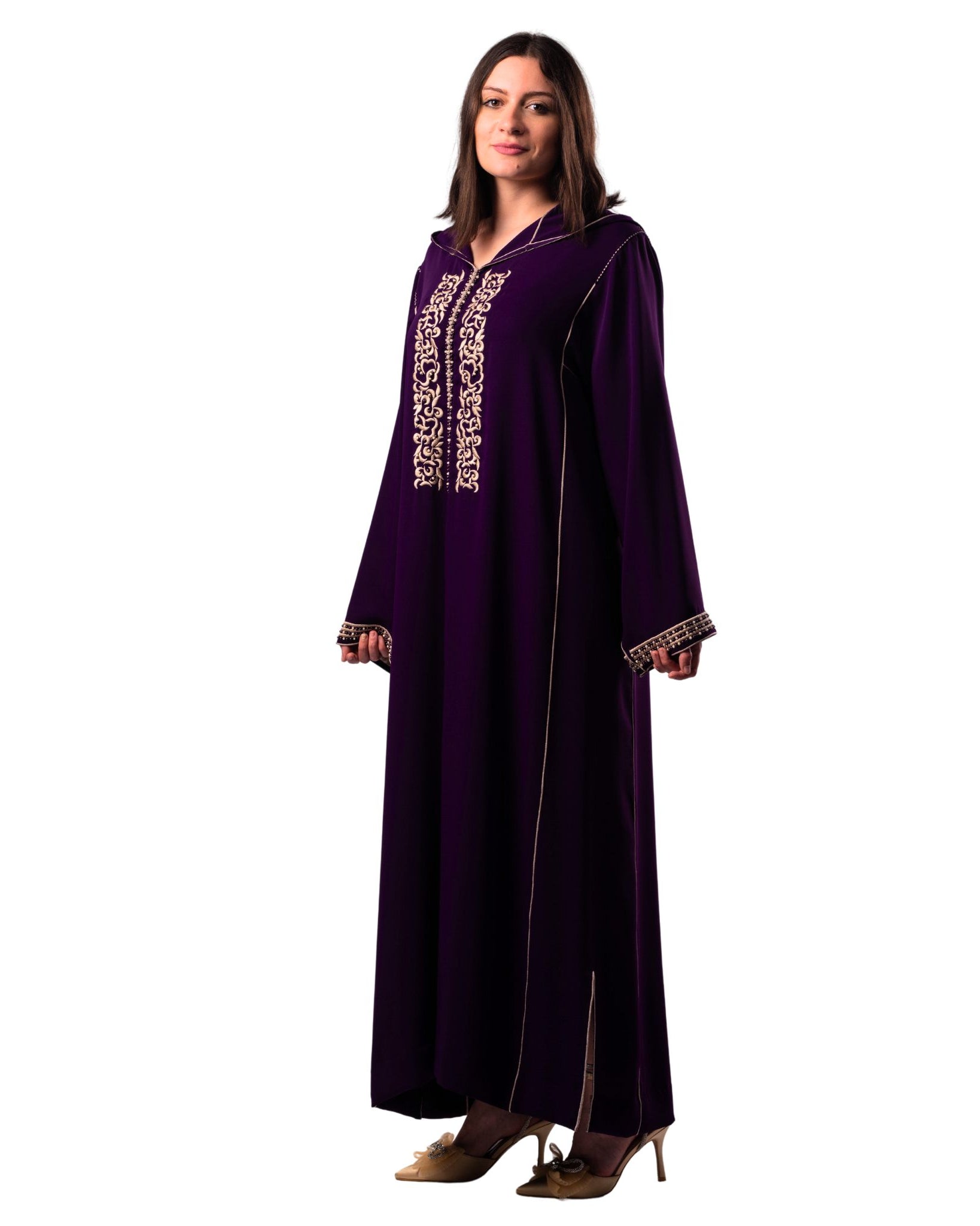 chilaba marroquí mujer